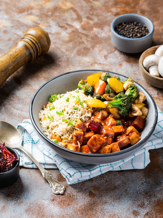 Kung Pao Tofu Bowl