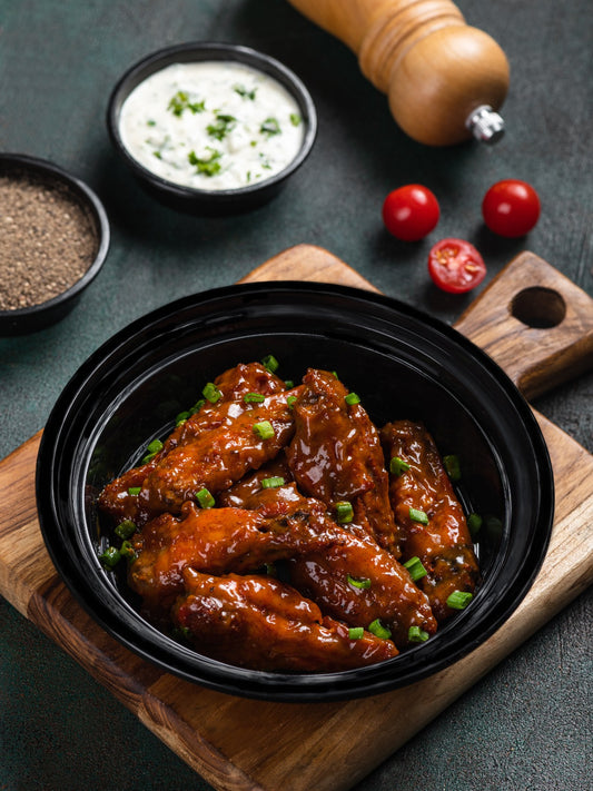 Sticky Sesame Chicken Wings