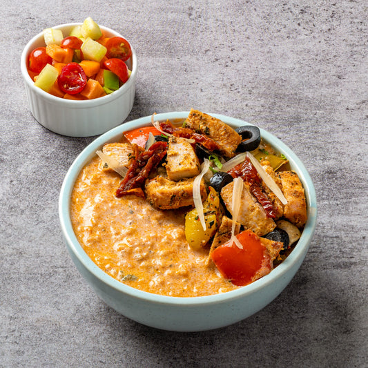 Spanish Cauli Risotto with Chicken